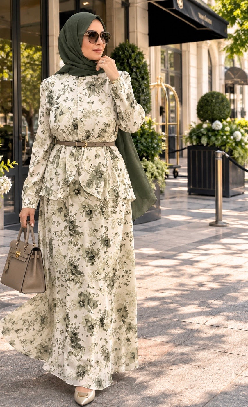 Olive Garden Floral 2-Piece Set